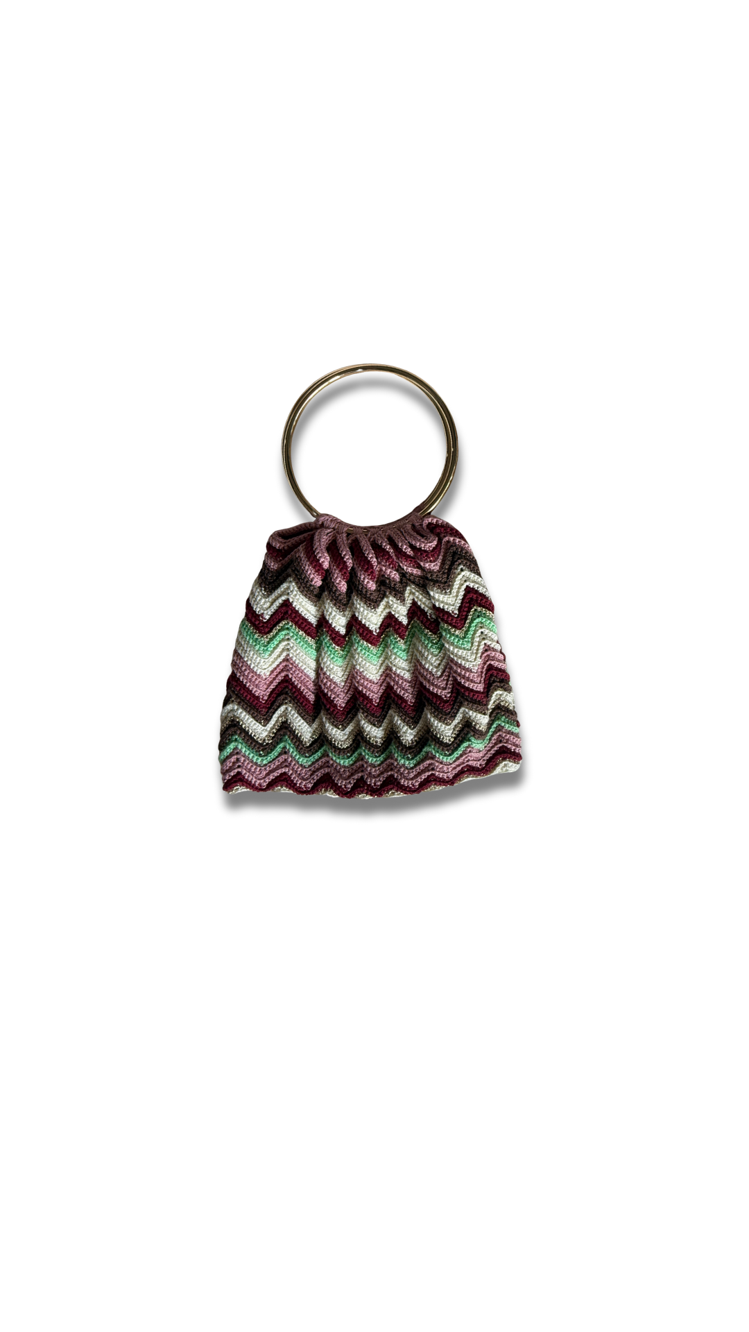 Borsa crochet Missoni style