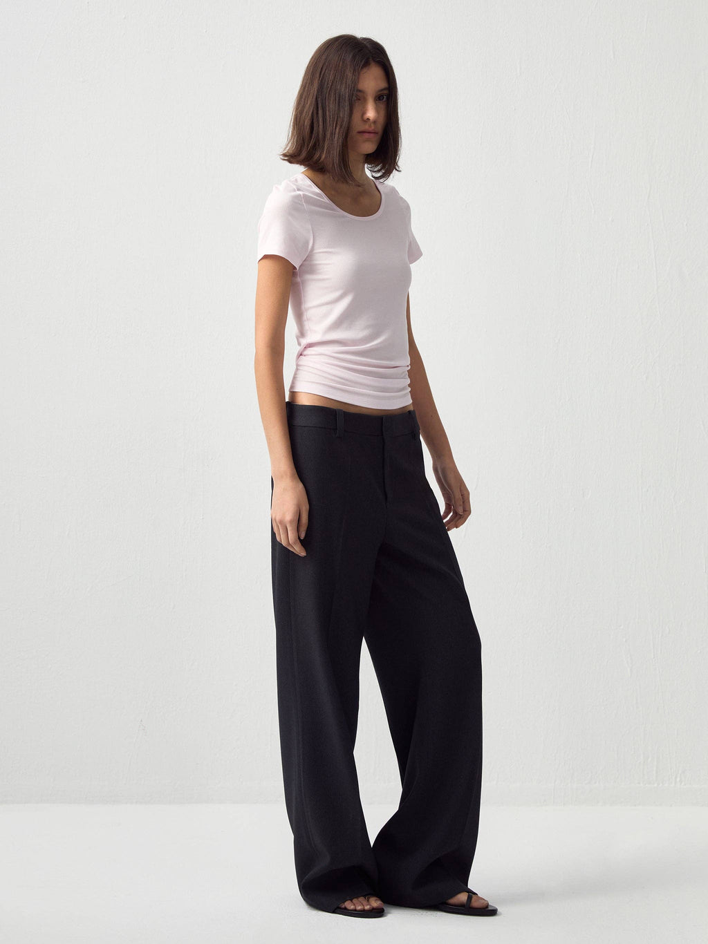 Pantaloni da completo casual CUBIC a gamba dritta: Dark Grey