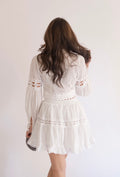 Set Due Pezzi Sangallo "Isabel" | Bianco
