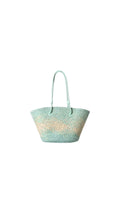 Borsa da Spiaggia in Rafia | Azzurro Tiffany