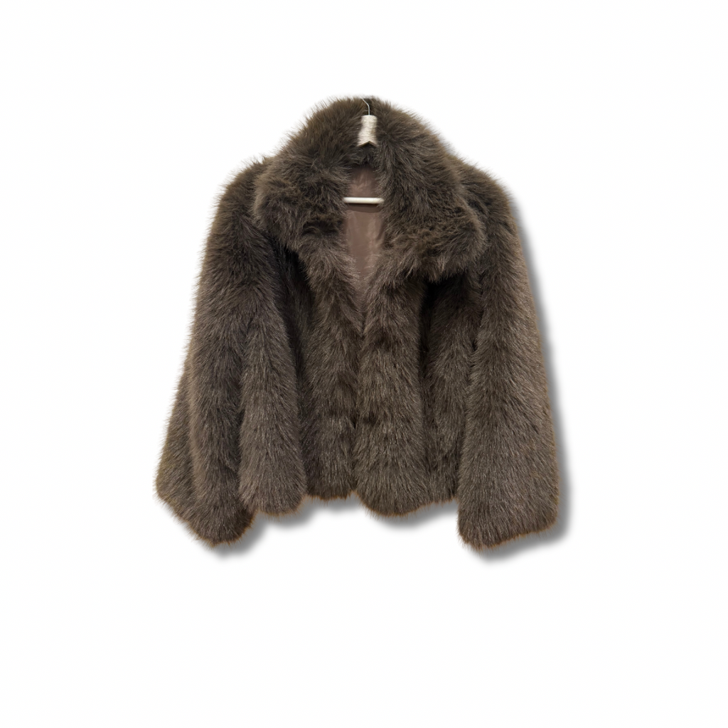 Eco Pelliccia Bear | Marrone Scuro