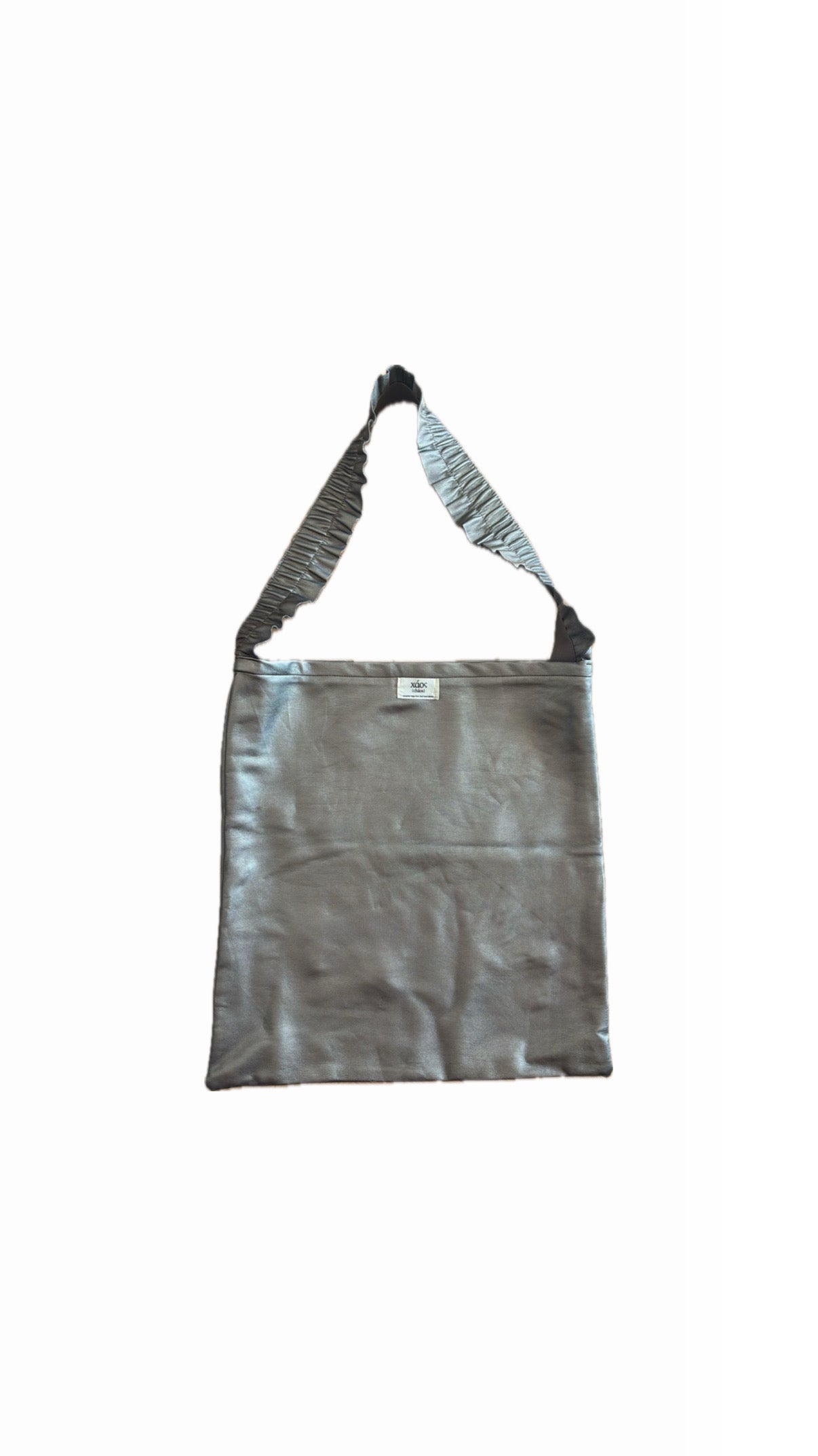 Borsa fatta a mano manico arricciato