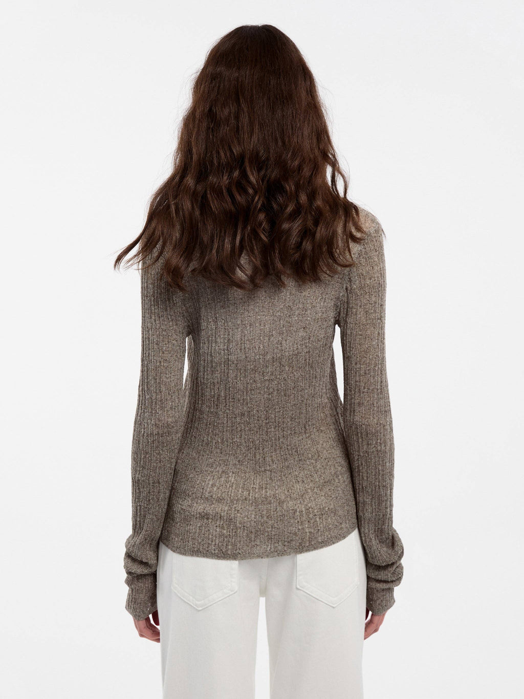 Camicetta a maglia CUBIC maniche lunghe