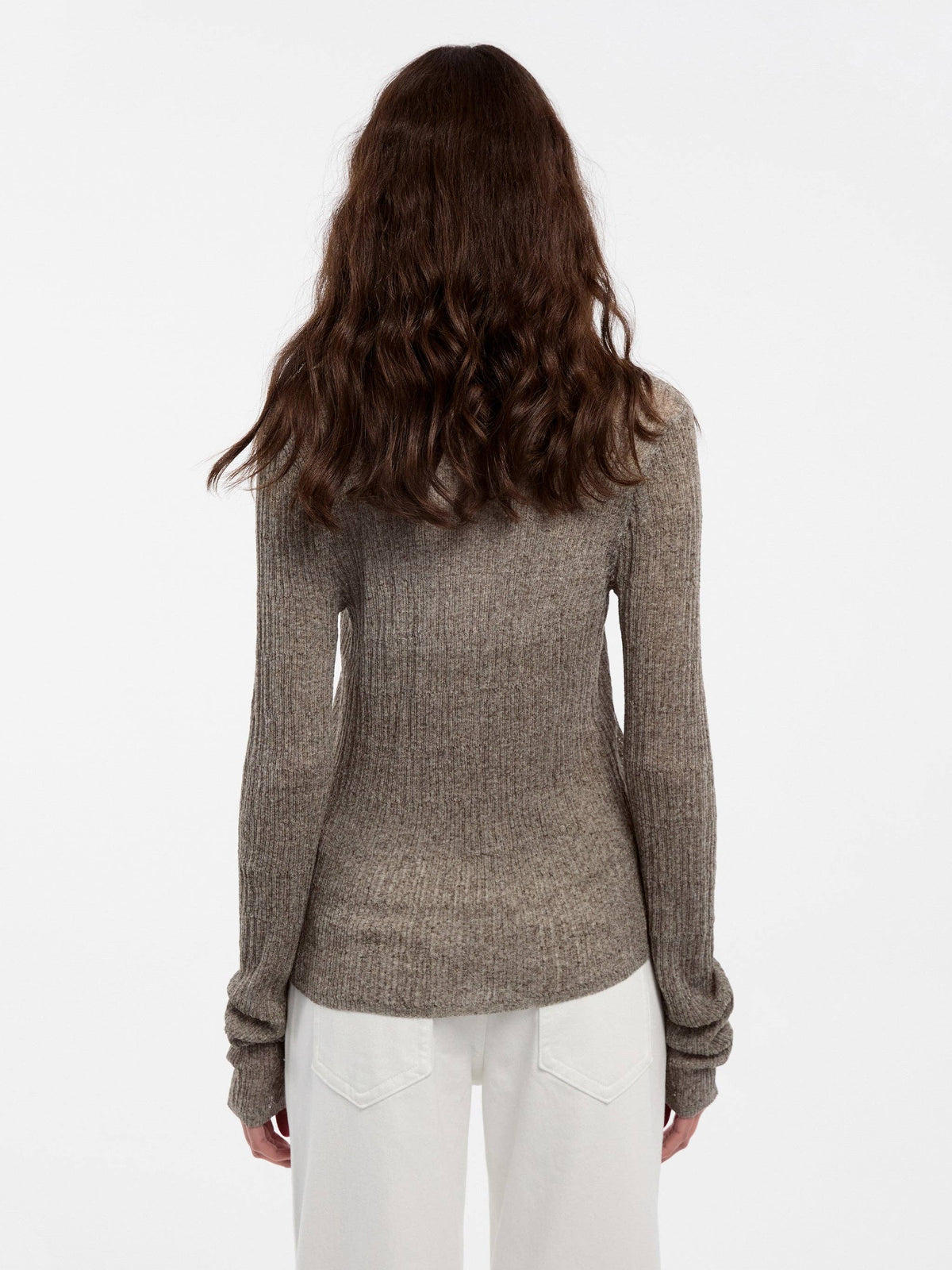 Camicetta a maglia CUBIC maniche lunghe