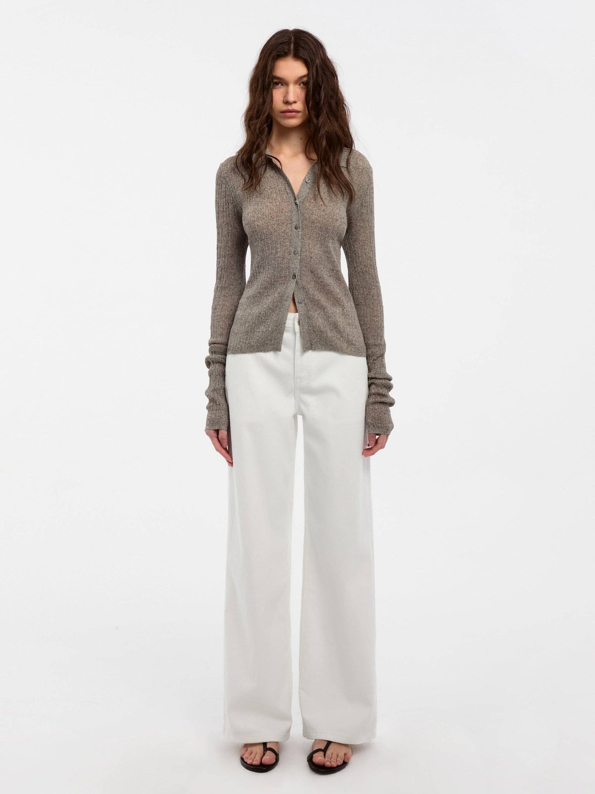 Camicetta a maglia CUBIC maniche lunghe