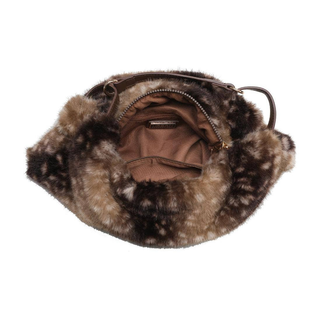 Borsa tote Nash by URBAN: Marrone bambi print