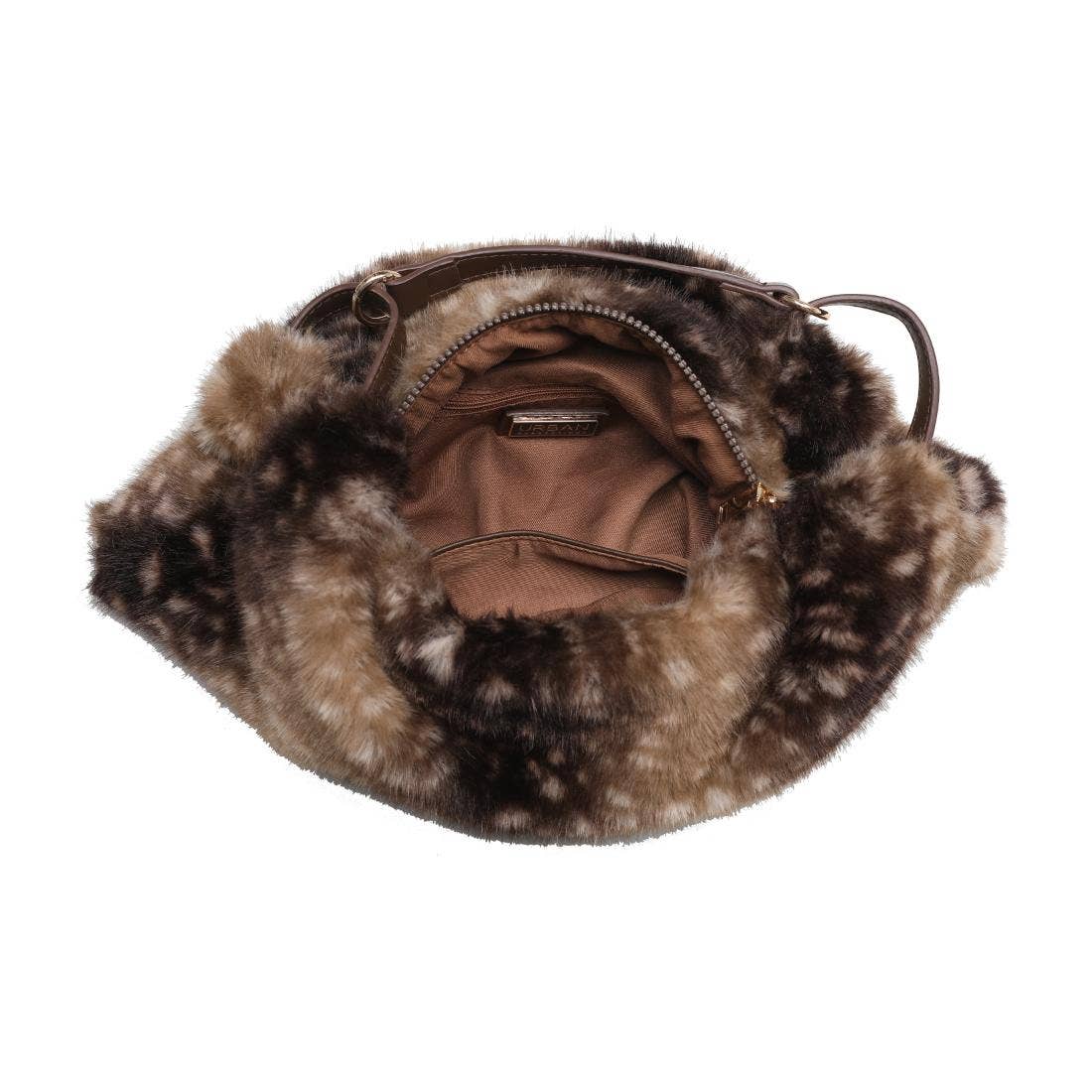 Borsa tote Nash by URBAN: Marrone bambi print