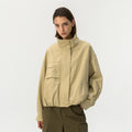 CUBIC Giacca utility in cotone: Cachi
