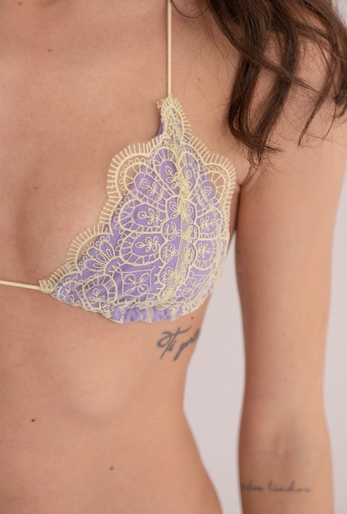 Bikini in Pizzo Floreale | Lilla & Limone