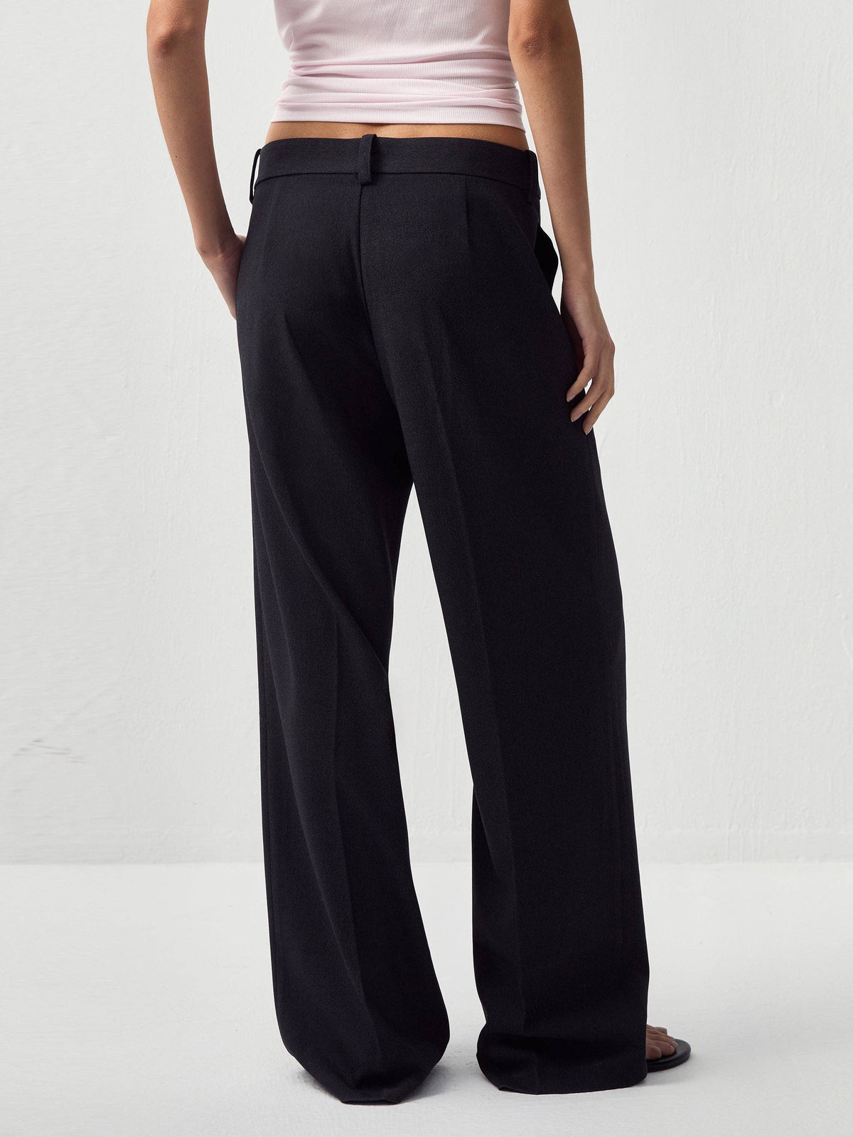 Pantaloni da completo casual CUBIC a gamba dritta: Dark Grey