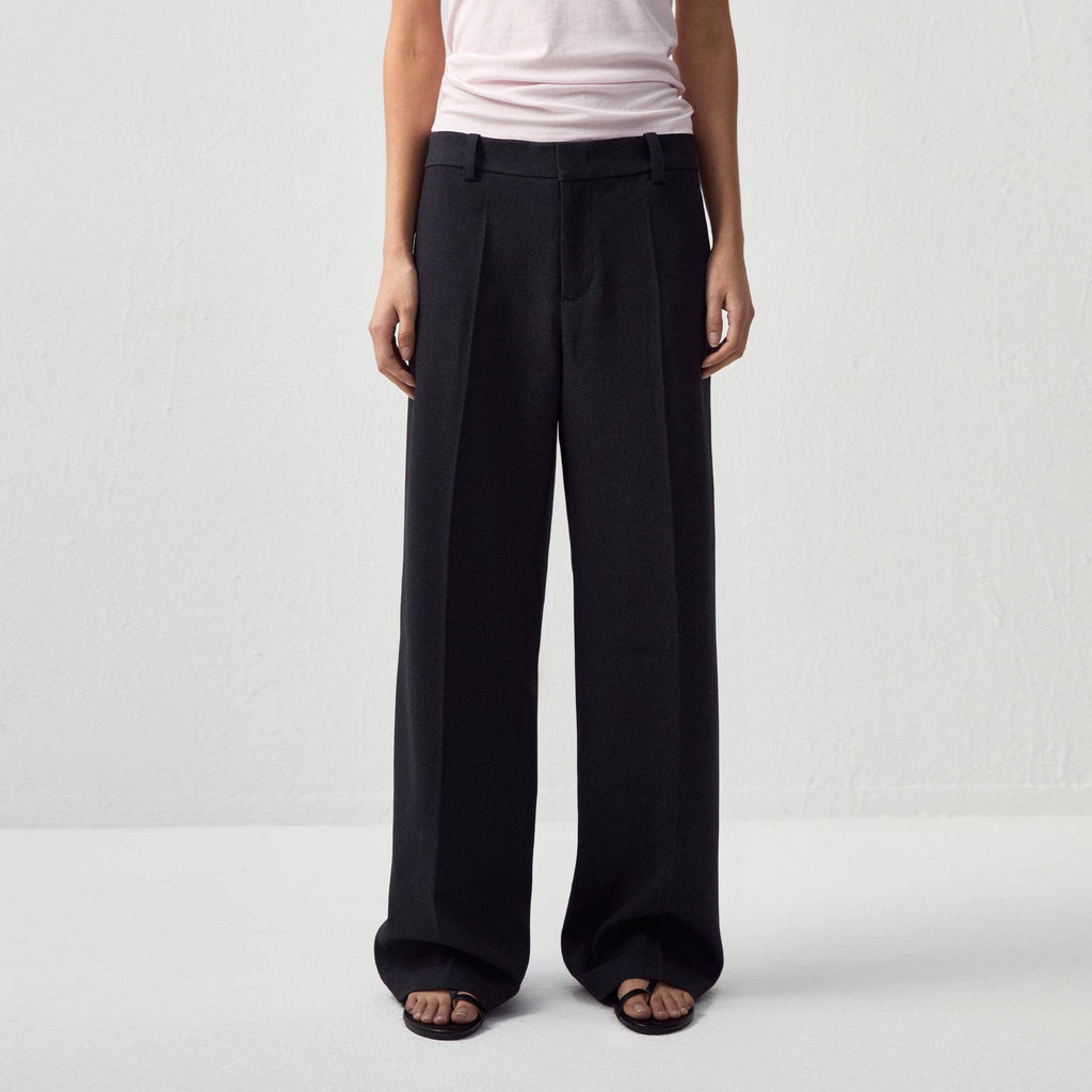 Pantaloni da completo casual CUBIC a gamba dritta: Dark Grey