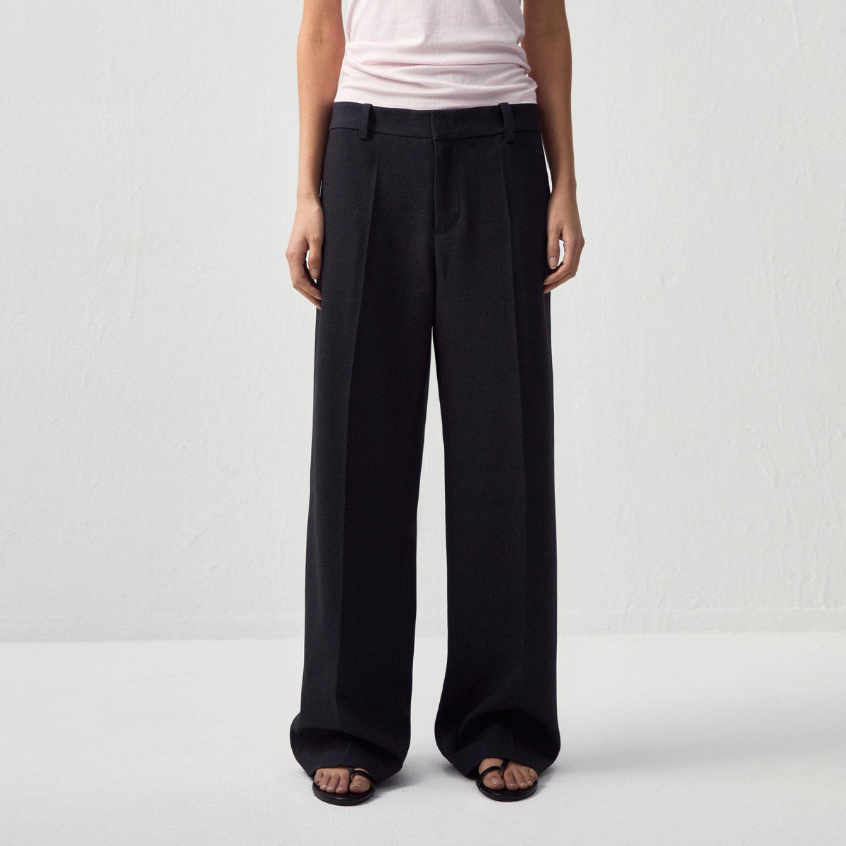 Pantaloni da completo casual CUBIC a gamba dritta: Dark Grey