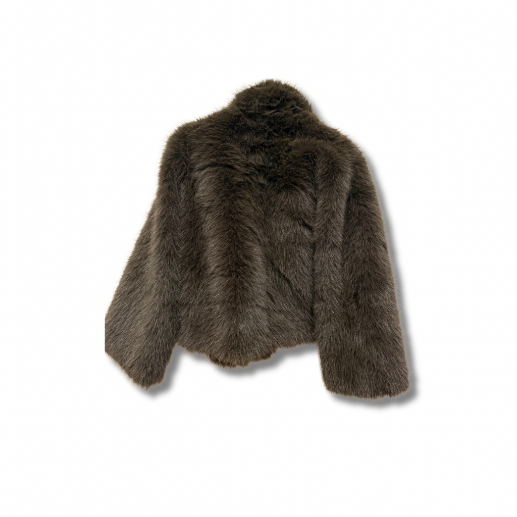 Eco Pelliccia Bear | Marrone Scuro