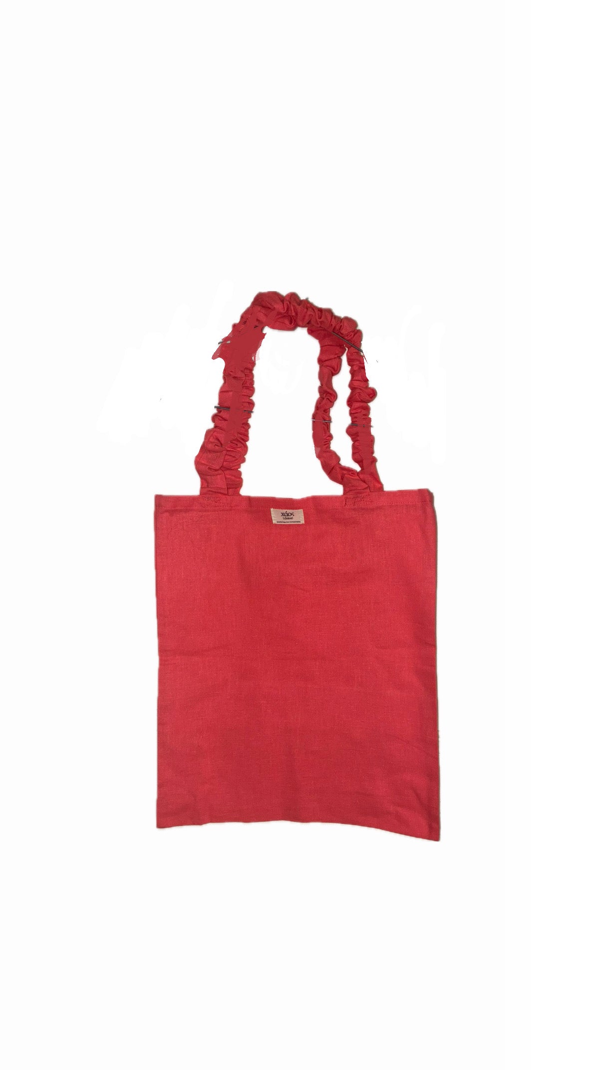 Borsa fatta a mano manico arricciato