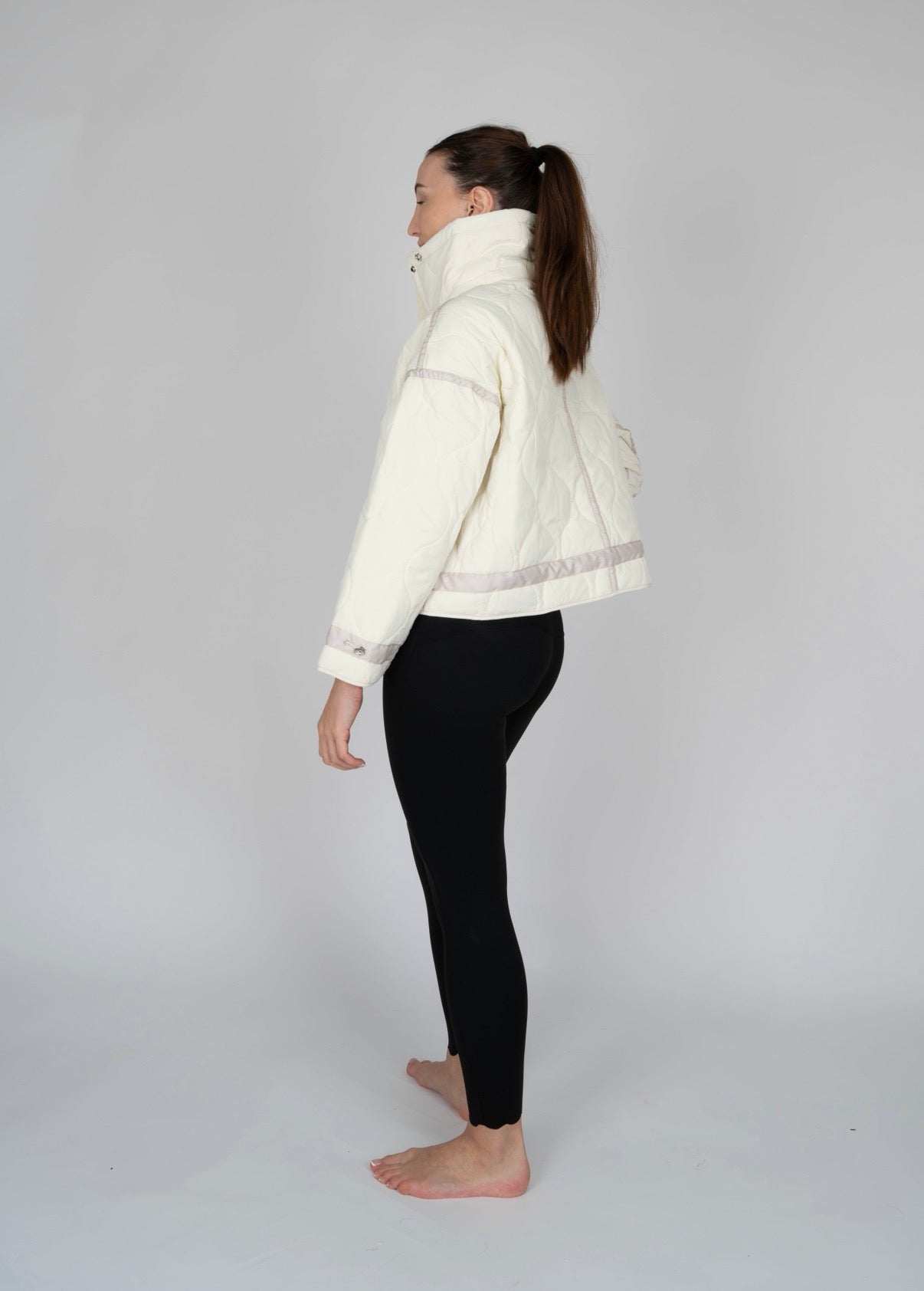 Giacca Puffer Bianca