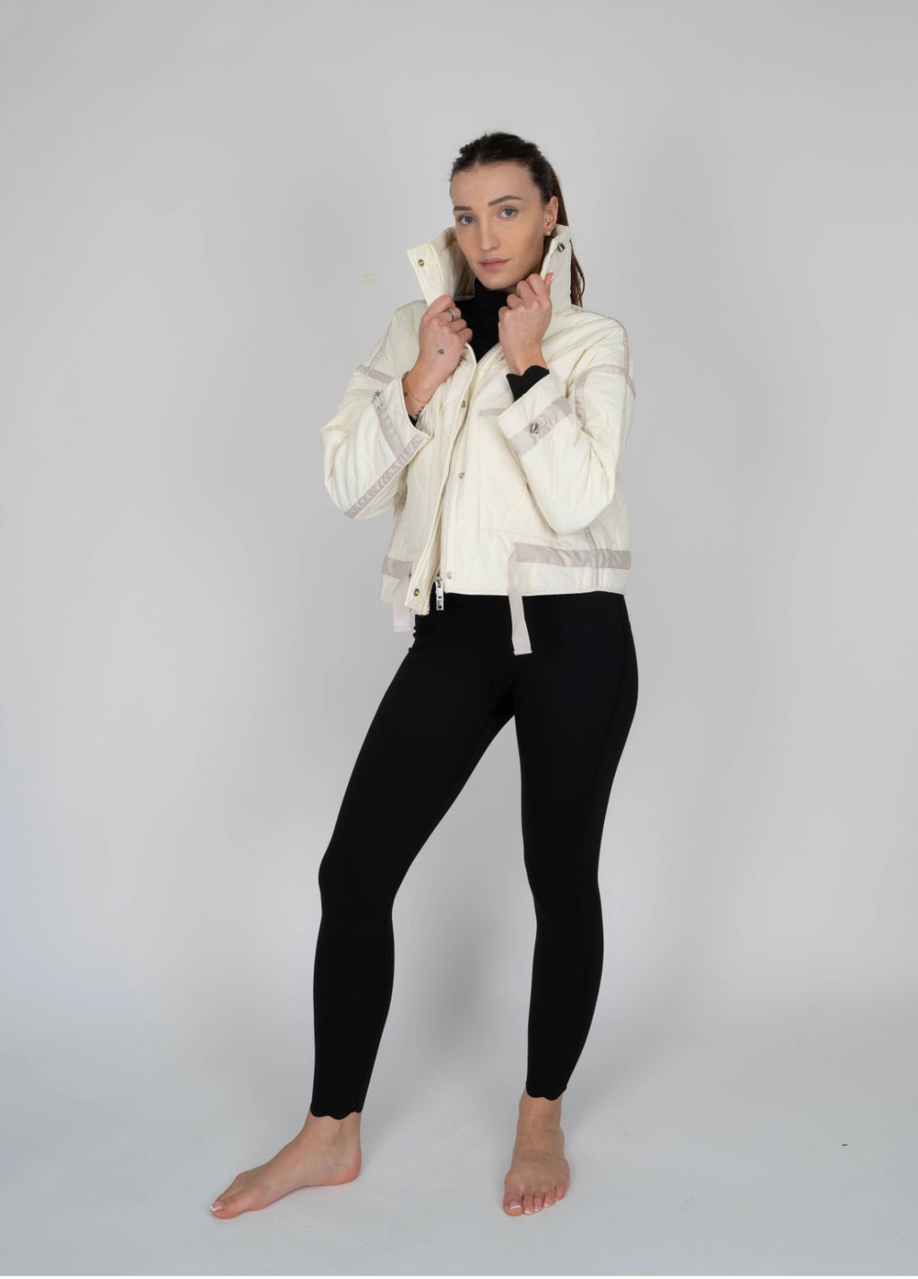 White Puffer Jacket