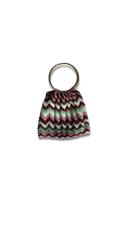 Borsa crochet Missoni style
