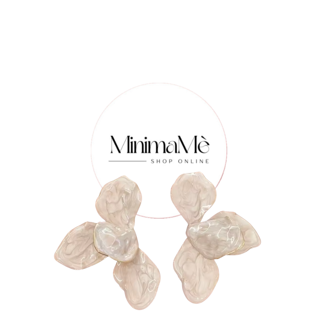 Flower earrings