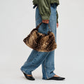 Borsa tote Nash by URBAN: Marrone bambi print